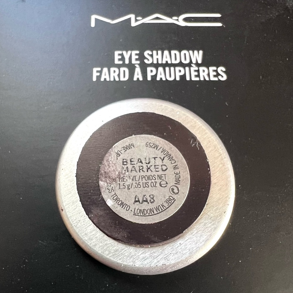 MAC Cosmetics BEAUTY MARKED Eyeshadow Pro Refill Authentic - Picture 4 of 4